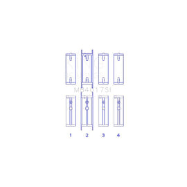 King Engine Bearings Main Bearing Set for 1996-2005 Buick LeSabre (MB4017SI 020)