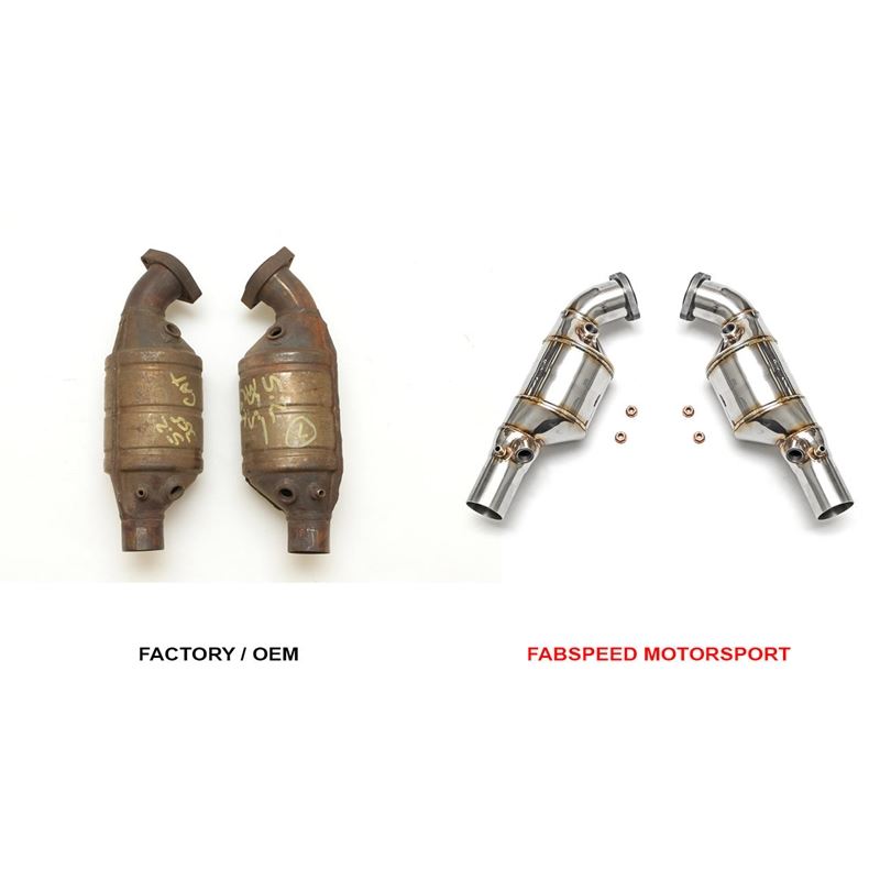 Fabspeed Ferrari F355 Sport Catalytic Converters (94-99) (FS.FER.35552.SC)