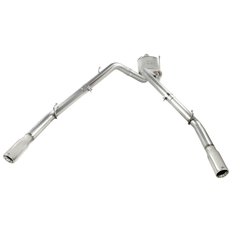 aFe Mach Force-Xp 3 IN Cat-Back Exhaust System with Dual Polished Tips (49-42013-P)