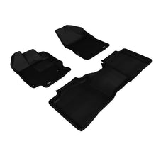 Load image into Gallery viewer, 3D Maxpider KAGU Floor Mat, BLACK, 1ST ROW/2ND ROW (L1TY13301509)