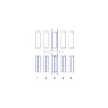 Load image into Gallery viewer, King Engine Bearings Main Bearing Set for 1983-1987 Ford F-250 (MB5599SI)