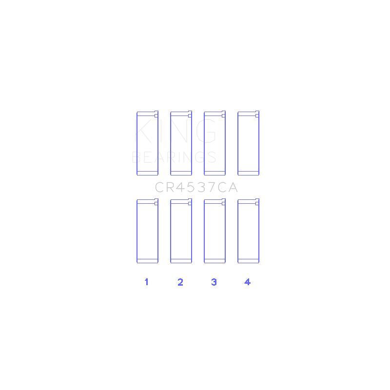King Engine Bearings Connecting Rod Bearing Set (CR4537CA)
