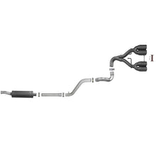 Load image into Gallery viewer, aFe Rebel Series 2-1/2 IN 304 Stainless Steel Cat-Back Exhaust System w/ Black Tip (49-38073-B)