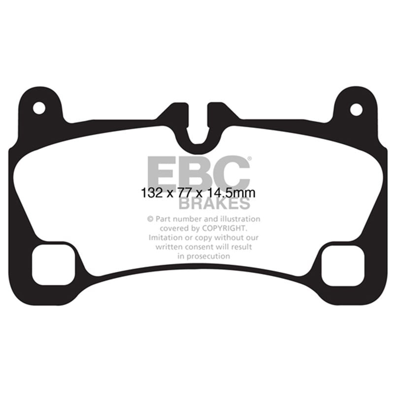 EBC Yellowstuff Street And Track Brake Pads (DP41836R)