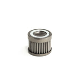 Deatschwerks In-line fuel filter element stainless steel 40 micron. Fits DW 70mm housing Universal (8-02-070-040)