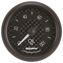 Load image into Gallery viewer, AutoMeter GT Series 52mm Full Sweep Electronic 0-100 PSI Oil Pressure Gauge (8053)