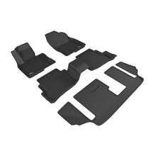 Load image into Gallery viewer, 3D Maxpider KAGU Floor Mat, BLACK, 1ST ROW/2ND ROW/3RD ROW (L1MZ05701509)