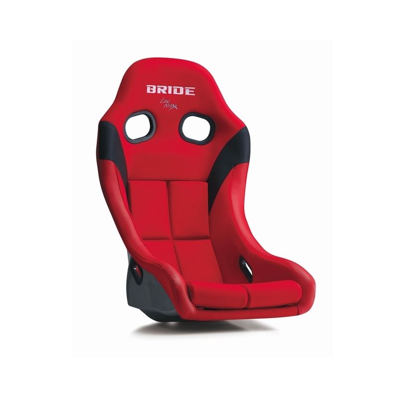 Bride ZIEG IV WIDE Bucket Seat, Red, FRP (HC1BSF)