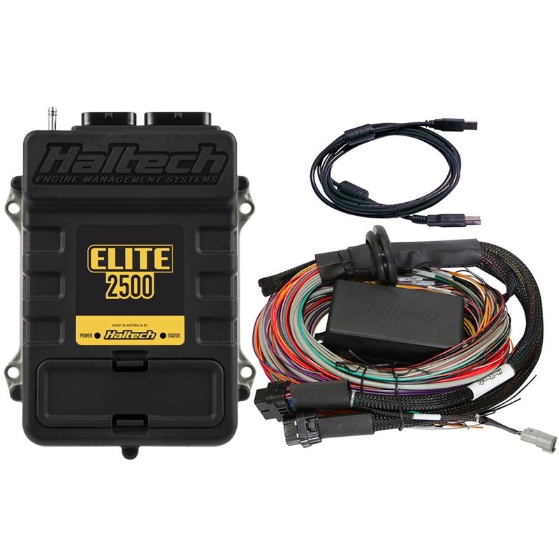 Haltech Elite 2500 + Premium Uni Wire-in Harness Kit 5.0m (16') (HT-151305)