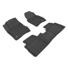 Load image into Gallery viewer, 3D Maxpider KAGU Floor Mat, BLACK, 1ST ROW/2ND ROW (L1NS02901509)