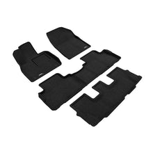 Load image into Gallery viewer, 3D Maxpider ELEGANT Floor Mat, BLACK, 1ST ROW/2ND ROW/3RD ROW (L1HY10004709)