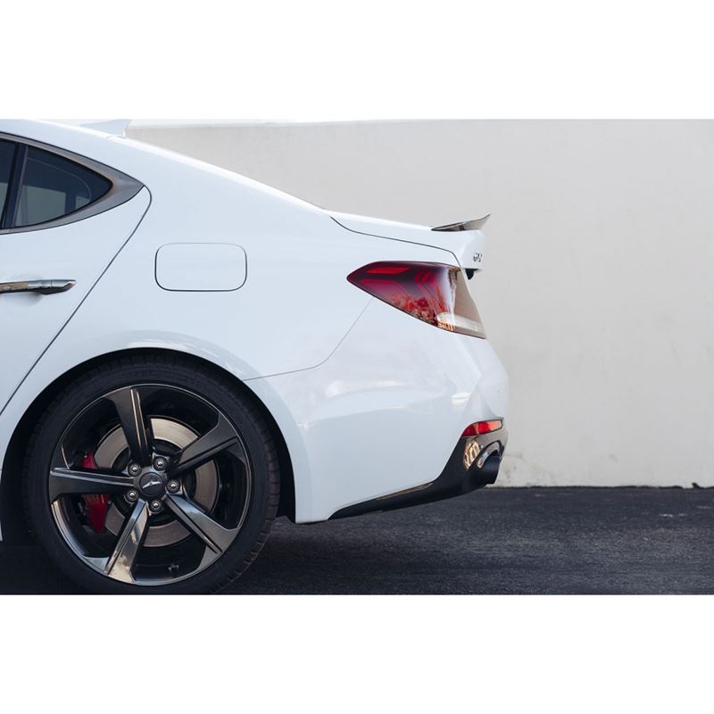 Ark Performance Style D Carbon Fiber Rear Lip Spoiler for 2019-2021 Genesis G70(CF16-LIPSD)