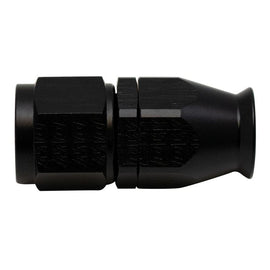 DeatschWerks 8AN Female Swivel Straight Hose End PTFE (Incl 1 Olive Insert) - Anodized Matte Black(6-02-0854-B)