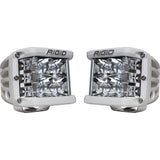 Rigid Industries D-SS - Spot - Set of 2 - White Housing (862213)