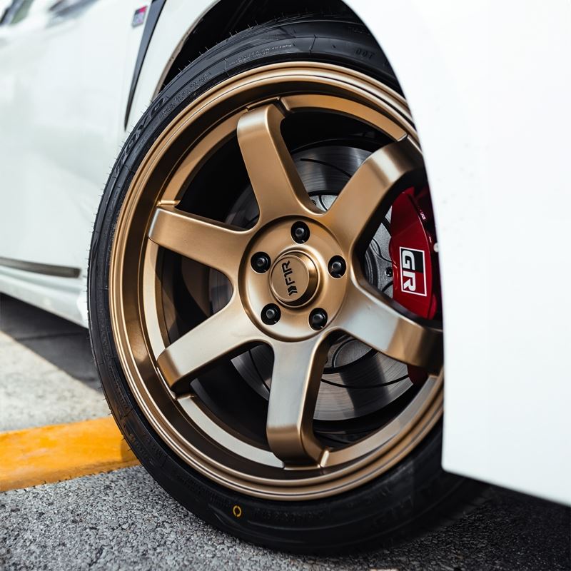 F1R F106 18x9.5 - Matte Bronze Wheel