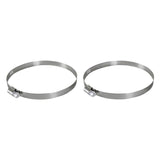 aFe Cold Air Intake Worm Gear Clamp, SAE #080 (3-1/2 IN ID to 5-1/2 IN ID Range) Pair (59-01018-MA)