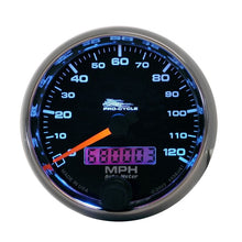 Load image into Gallery viewer, AutoMeter Pro-Cycle Gauge Speedo 2 5/8in 120 Mph Elec Black (19340)