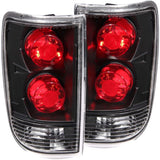 ANZO USA 1995-2005 Chevrolet Blazer Taillights Dark Smoke (221173)