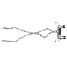 Load image into Gallery viewer, aFe MACH Force-XP 3-1/2 IN 304 Stainless Steel Cat-Back Exhaust System w/ Black Tip (49-36341-B)