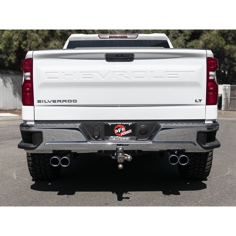 aFe Vulcan Series 304 Stainless Steel Cat-Back Exhaust System w/ Black Tip (49-34104-B)