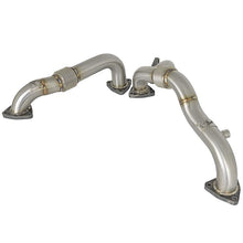 Load image into Gallery viewer, aFe Twisted Steel Header Up-Pipe (48-33016)