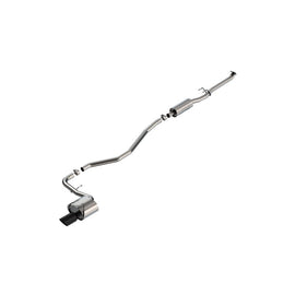 Borla 22-24 Honda Civic Sport 2.25in S-Type Cat Back 4in Tip - Black Chrome (140941BC)