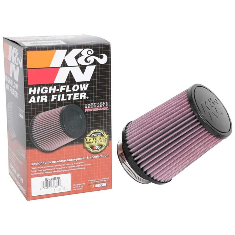 K&N Universal Clamp On Air Filter (RU-4630XD)