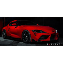 Load image into Gallery viewer, Eventuri Toyota A90 Supra Black Carbon Headlamp Duct (EVE-A90-CF-HDP)