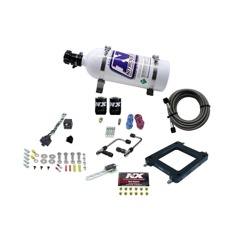 Nitrous Express Dominator Gemini Stage 6 Alcohol Nitrous Kit w/5lb Bottle (60075-05)