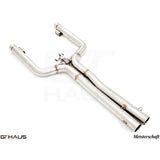 GTHaus LSR Full (Front + Mid) Cat-Back Pipes, Stainless Steel for 2019-2020 Mercedes-Benz AMG GT 53(ME3113001)