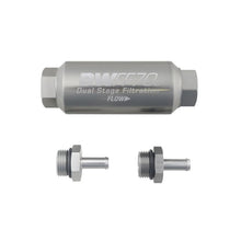 Load image into Gallery viewer, Deatschwerks 5/16 in, 10 micron, 70mm compact in-line fuel filter kit (8-03-70C-010K-516)