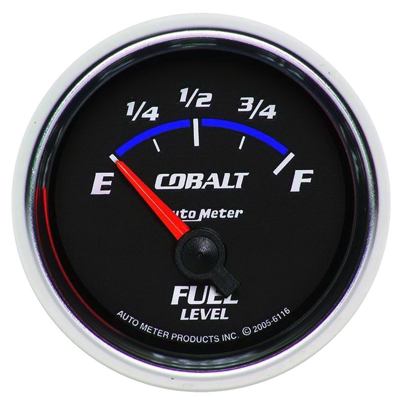 AutoMeter Cobalt 52mm 240 E/33 F SSE Fuel Level Gauge (6116)