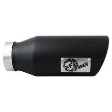 Load image into Gallery viewer, aFe MACH Force-Xp 409 Stainless Steel Clamp-on Exhaust Tip Black (49T40606-B15)