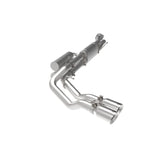 afe Rebel Series 3 IN 409 Stainless Steel Cat-Back Exhaust System w/Polished Tip (49-43117-P)