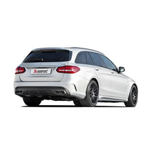 Load image into Gallery viewer, Akrapovic 15-17 AMG C63 Estate Evolution Line Cat Back Titanium w/Carbon Tips (Req. Link Pipe) (MTP-ME/T/2H/1)