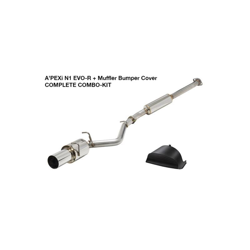 A'PEXi N1 EVO-R Muffler - Toyota GR86 / Subaru BRZ (2022+) (192KT001)