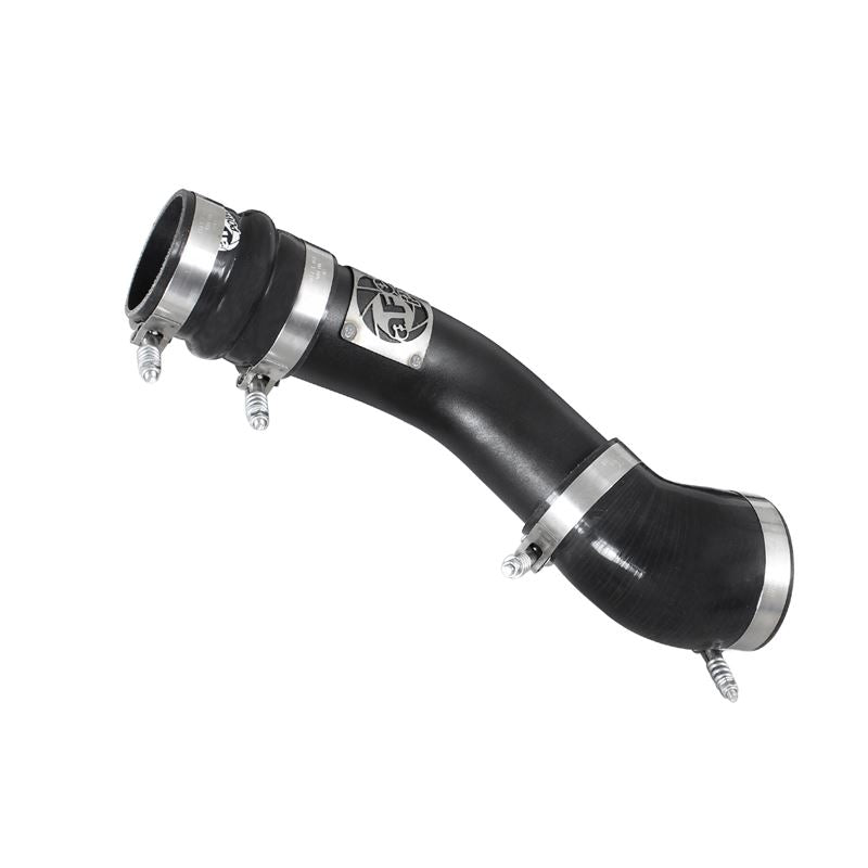 aFe BladeRunner 3 IN Aluminum Hot Charge Pipe Black (46-20068-B)