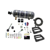 Nitrous Express Dual Dom/Alc Nitrous Kit (100-500HP) w/Composite Bottle (50275-12)