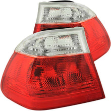 Load image into Gallery viewer, ANZO USA 1999-2001 BMW 3 Series E46 Taillights Red/Clear (221218)