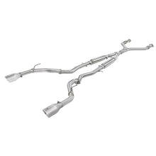 Load image into Gallery viewer, Takeda 2-1/2 IN 304 Stainless Steel Cat-Back Exhaust System w/ Polished Tips (49-36134NM-P)