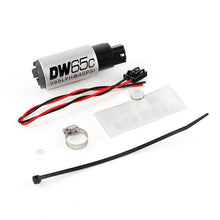 Load image into Gallery viewer, Deatschwerks DW65C series, 265lph compact fuel pump without mounting clips w /install kit (9-651-1030)