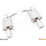 GTHAUS GTS Exhaust (Ultimate Sport Performance: Dual Side) Stainless for 2007-2008 Infiniti G35(NI0511516)