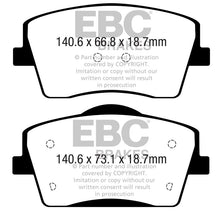 Load image into Gallery viewer, EBC Greenstuff 2000 Series Sport Brake Pads (DP22365)