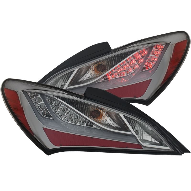 ANZO USA 2010-2013 Hyundai Genesis LED Taillights Smoke (321332)