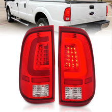 Load image into Gallery viewer, ANZO USA Tail Light Assembly, LED, Red/Clear Lens, Chrome Housing, Pair, (311358)