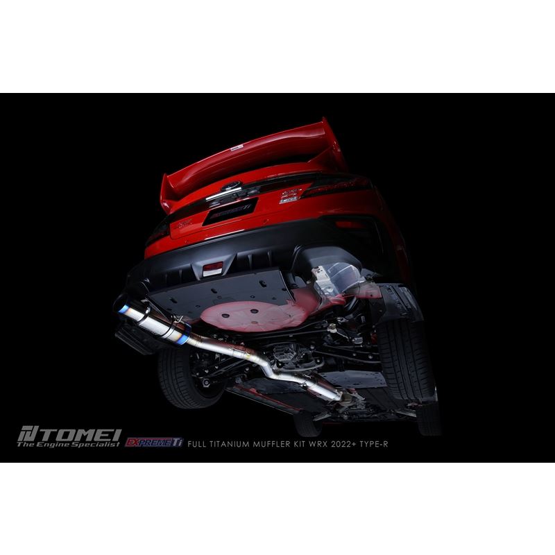 TOMEI FULL TITANIUM MUFFLER EXPREME Ti WRX 2022+ TYPE-R (TB6090-SB06A)