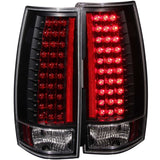 ANZO USA 2007-2014 Chevrolet Suburban LED Taillights Black (311084)