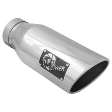 Load image into Gallery viewer, aFe MACH Force-Xp 304 Stainless Steel Clamp-on Exhaust Tip Polished (49T40601-P15)