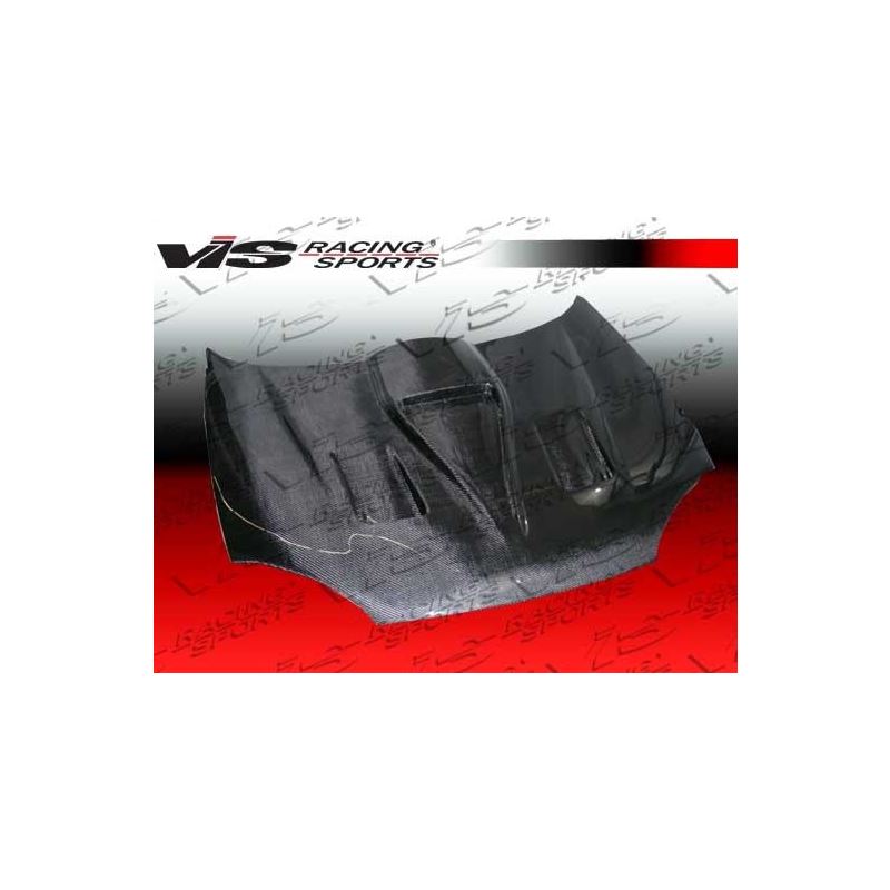 VIS Racing G Force Style Black Carbon Fiber Hood (90MZMX32DGF-010C)