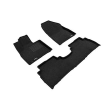 Load image into Gallery viewer, 3D Maxpider ELEGANT Floor Mat, BLACK, 1ST ROW/2ND ROW (L1KA03604709)